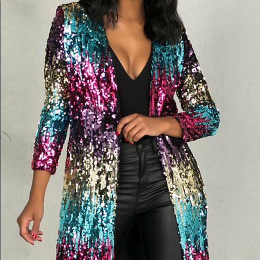 Sequined Coat